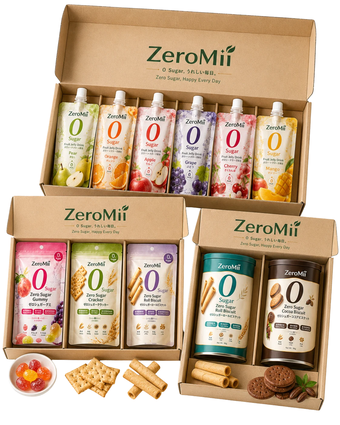 ZeroMii お試しボックス 全16品